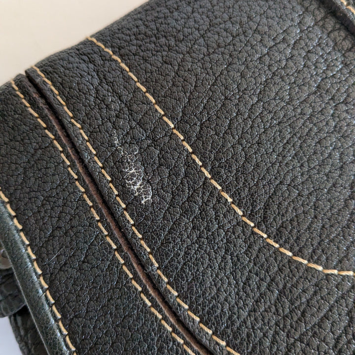 Patricia Nash Leather Saddle Bag
