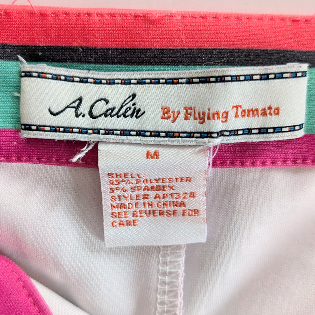 A Calin for Flying Tomato Striped Pants Size Medium