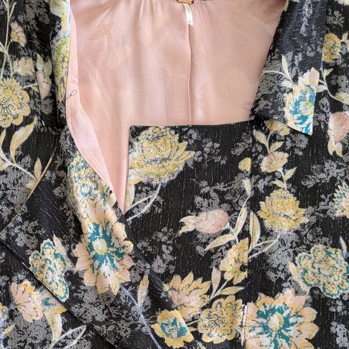 Free People Floral Kimono Jacket Size Medium