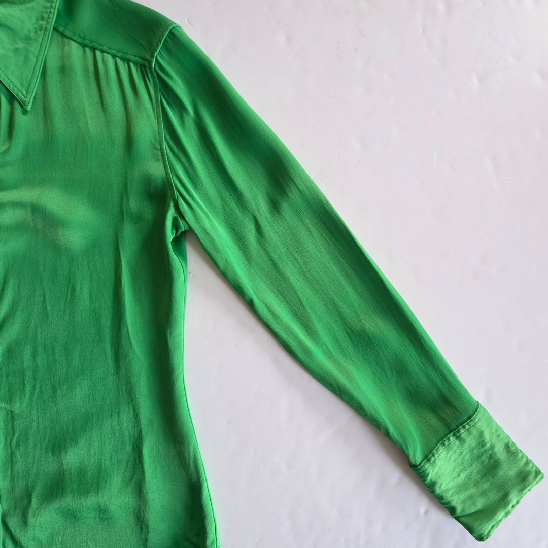 Zara Satin Blouse Size XS