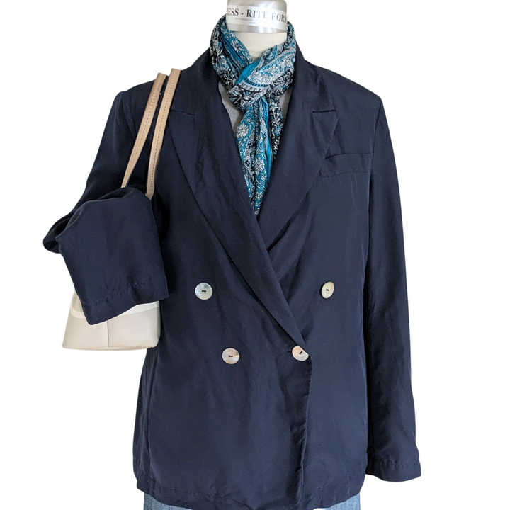 Vince Silk Blazer Size 12