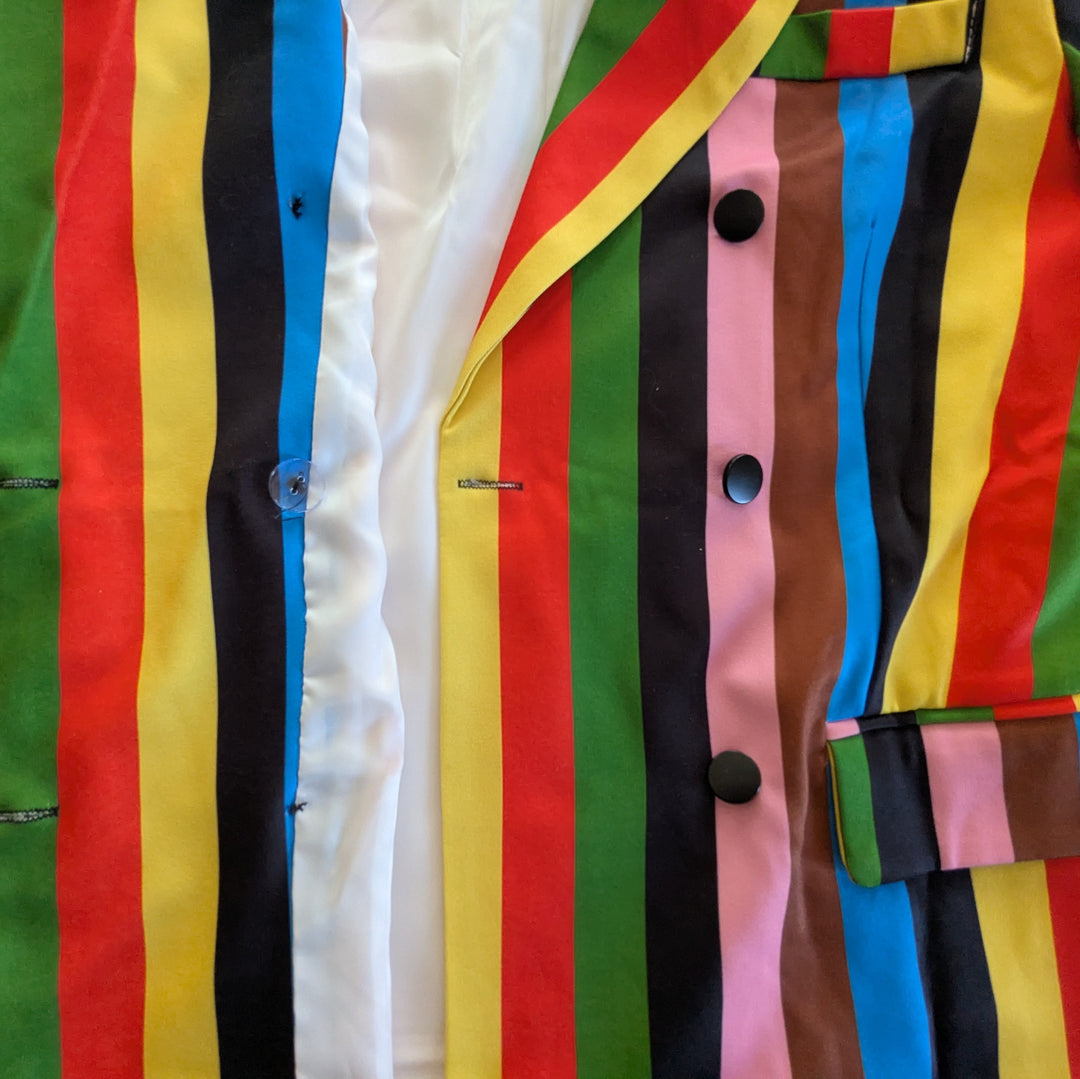 Striped Blazer Size Medium