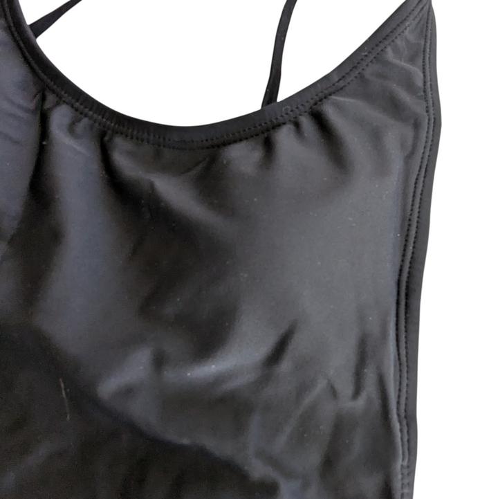 Xhilaration Black Tank Swimsuit Size Medium