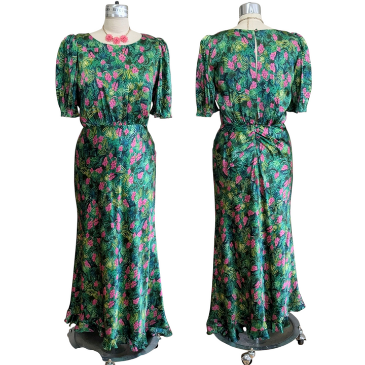Saloni Vida Maxi Dress Size 10