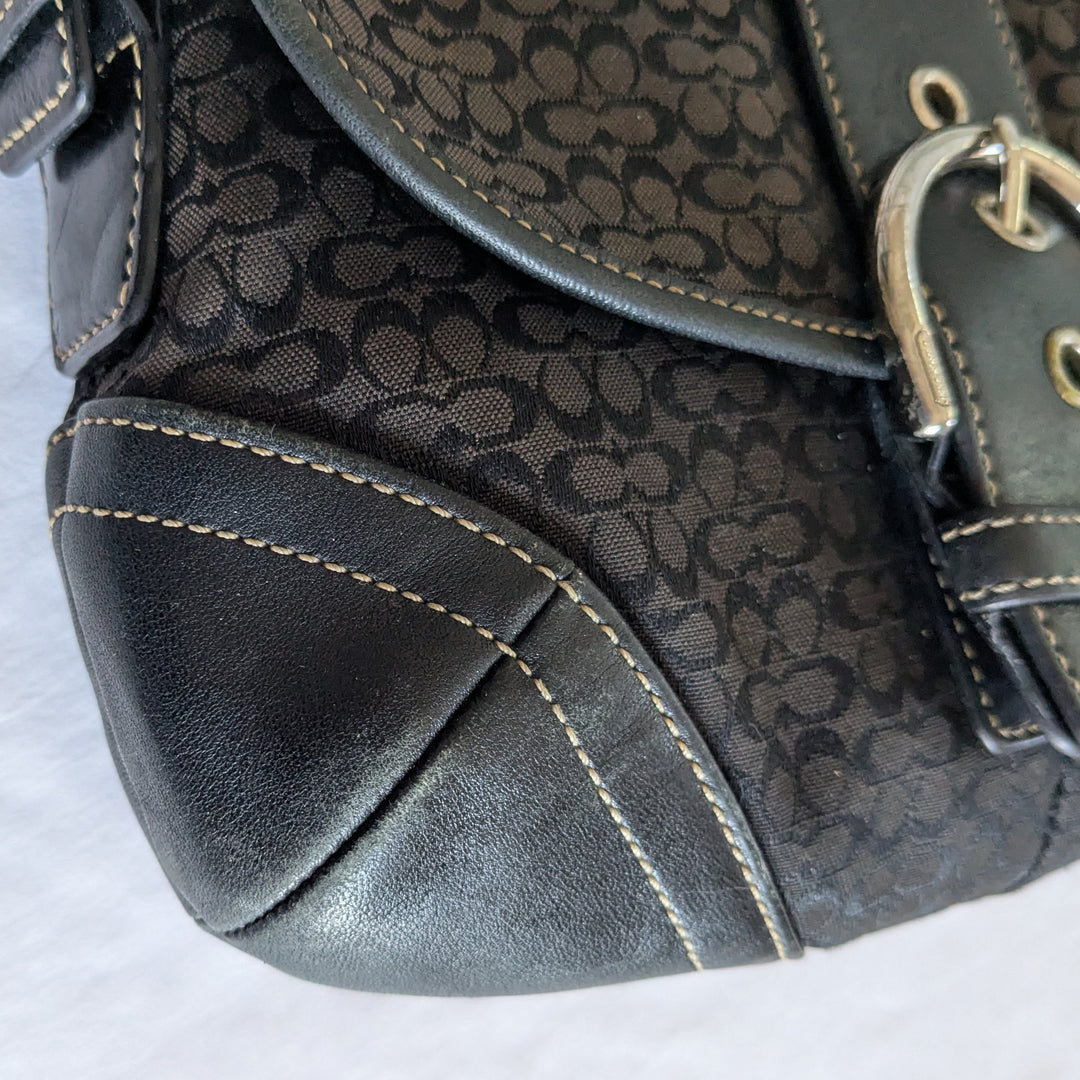 Coach Soho Signature Logo shoulder Bag 6818