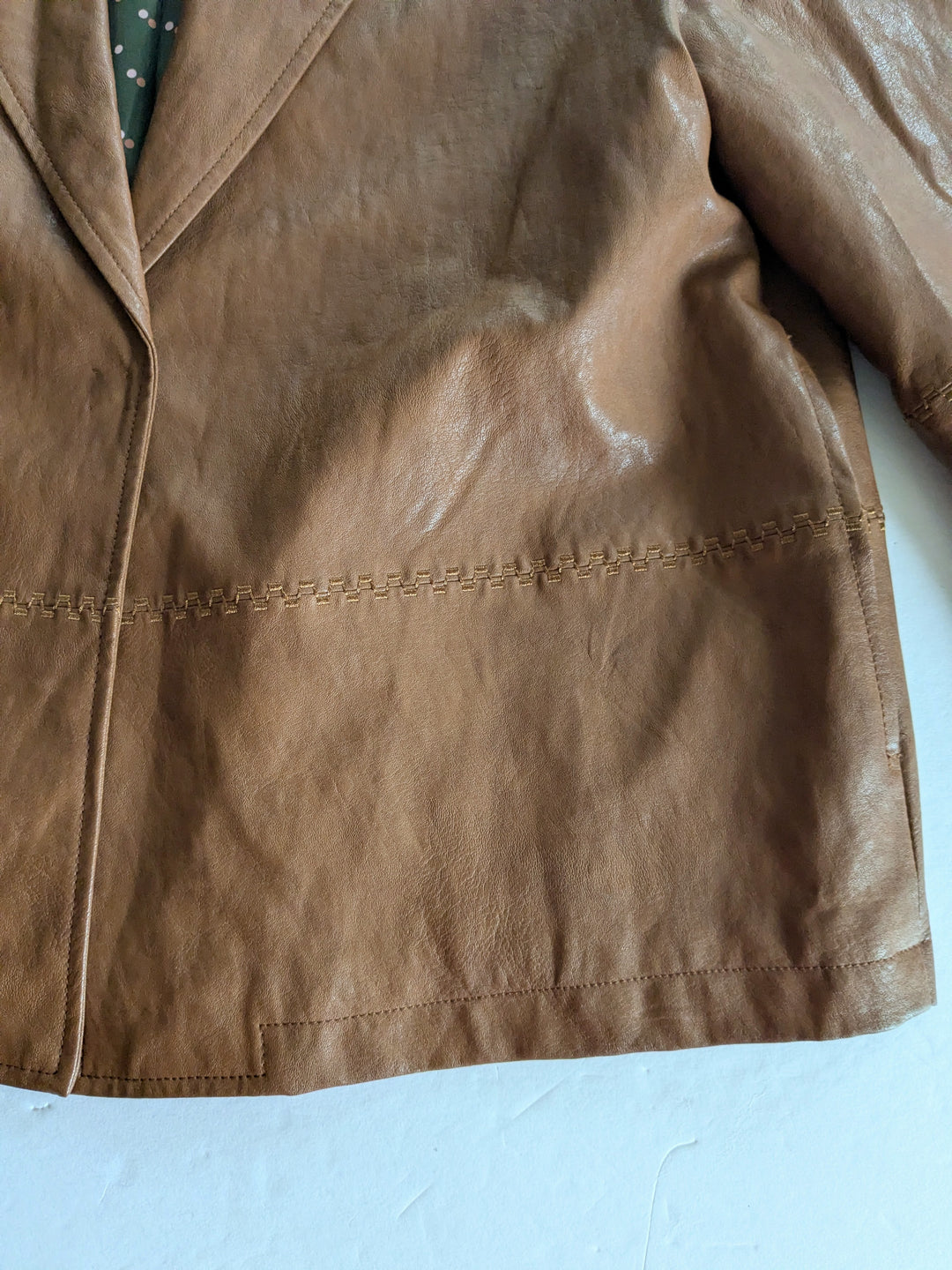 Anthropologie Hayden Faux Leather Jacket Size Small