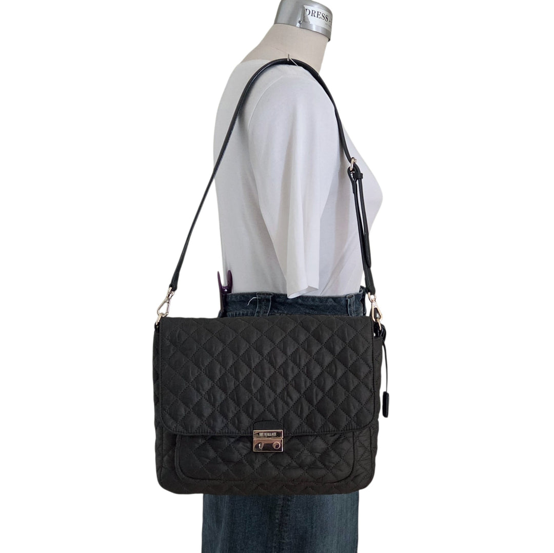 MZ Wallace Quilted Nylon Convertible Bag