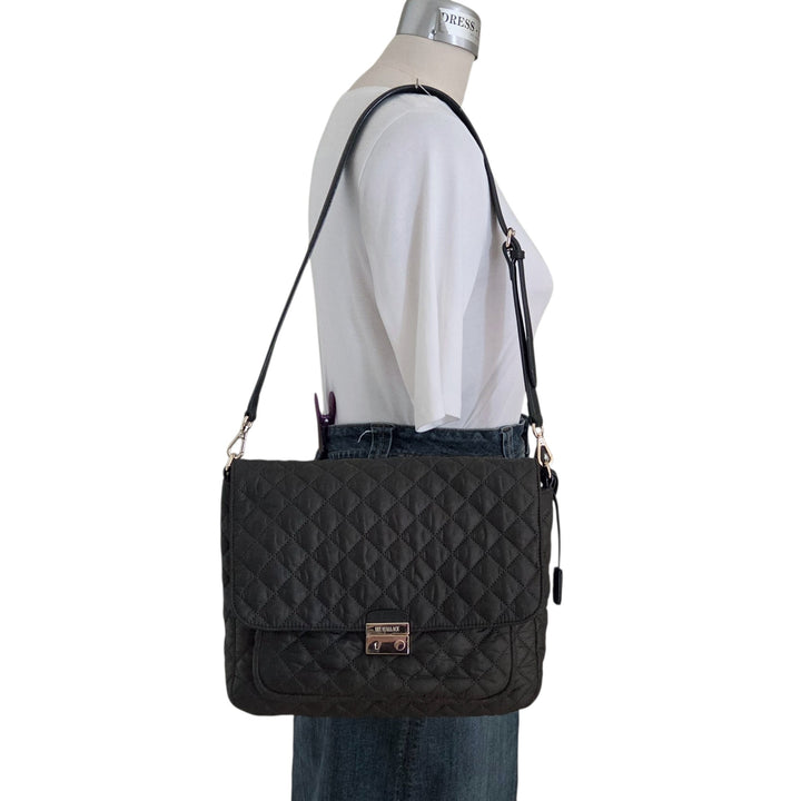 MZ Wallace Quilted Nylon Convertible Bag