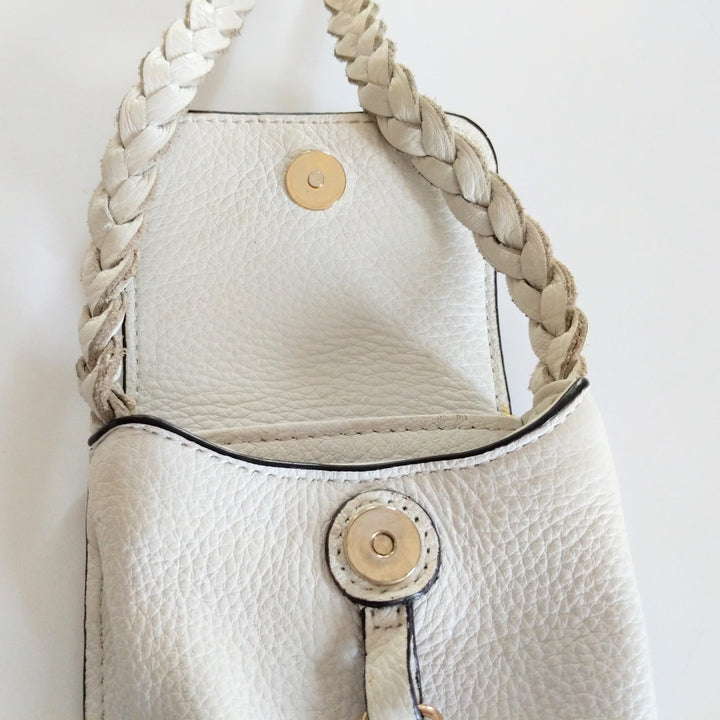 Rebecca Minkoff Isobel Cell Phone Crossbody White