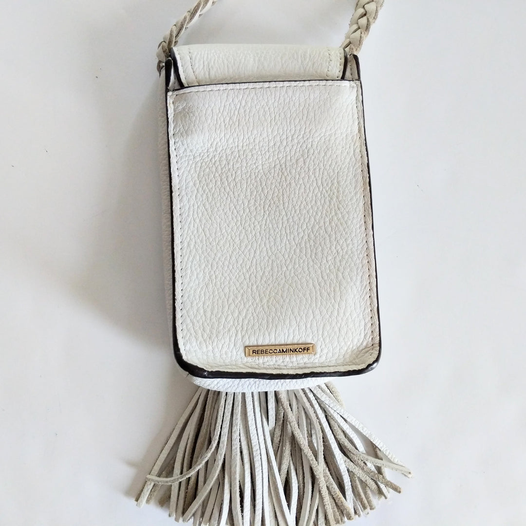 Rebecca Minkoff Isobel Cell Phone Crossbody White