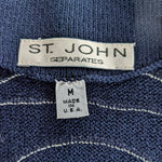 St John Cropped Open Cardigan Size Medium
