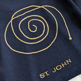 St John Cropped Open Cardigan Size Medium