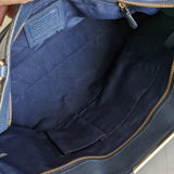 Coach Madison Shopper Tote In Navy