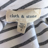 Cloth & Stone Striped Top Size Small