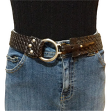 Woven Leather Sling Belt Size Small/Medium