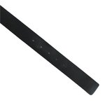 Leather Belt with Polished Rock Buckle