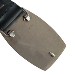 Leather Belt with Polished Rock Buckle