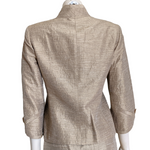 Dana Buchman Gold Skirted Suit Size 6P