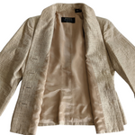 Dana Buchman Gold Skirted Suit Size 6P