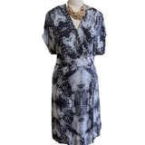 H by Halston Surplice Front Knit Dress Size XL