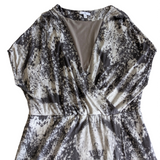 H by Halston Surplice Front Knit Dress Size XL