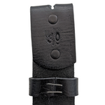 Ivan Leather Belt with 2 Buckles