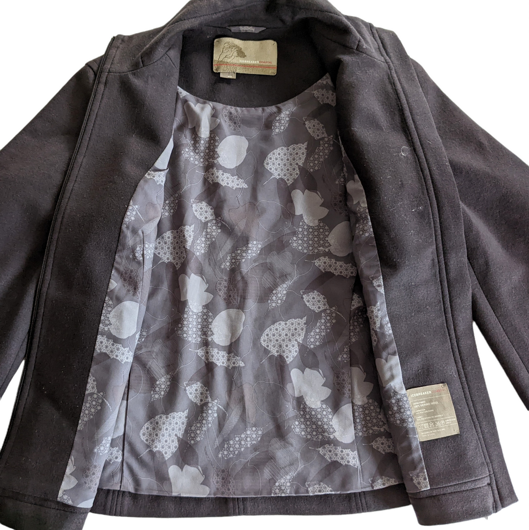 Icebreaker Coastal Merino Wool Jacket Size S