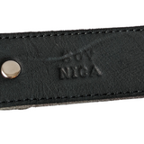 Soy Nica Black Leather Belt