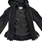 Mugler Wool Hooded Jacket