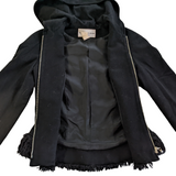 Mugler Wool Hooded Jacket
