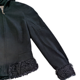 Mugler Wool Hooded Jacket