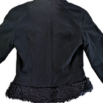 Mugler Wool Hooded Jacket
