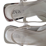 Zara Slingback Flats Size 38