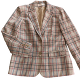Pendleton Plaid Wool Suit Size 4