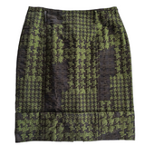 Carlisle Houndstooth Print Skirt rt Size 8