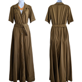 STAUD Millie Nylon Maxi Dress Size 10
