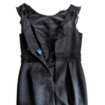 Carmen Marc Valvo Black Cocktail Dress Size 8