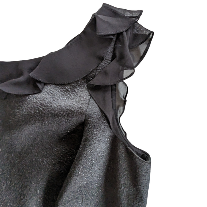 Carmen Marc Valvo Black Cocktail Dress Size 8