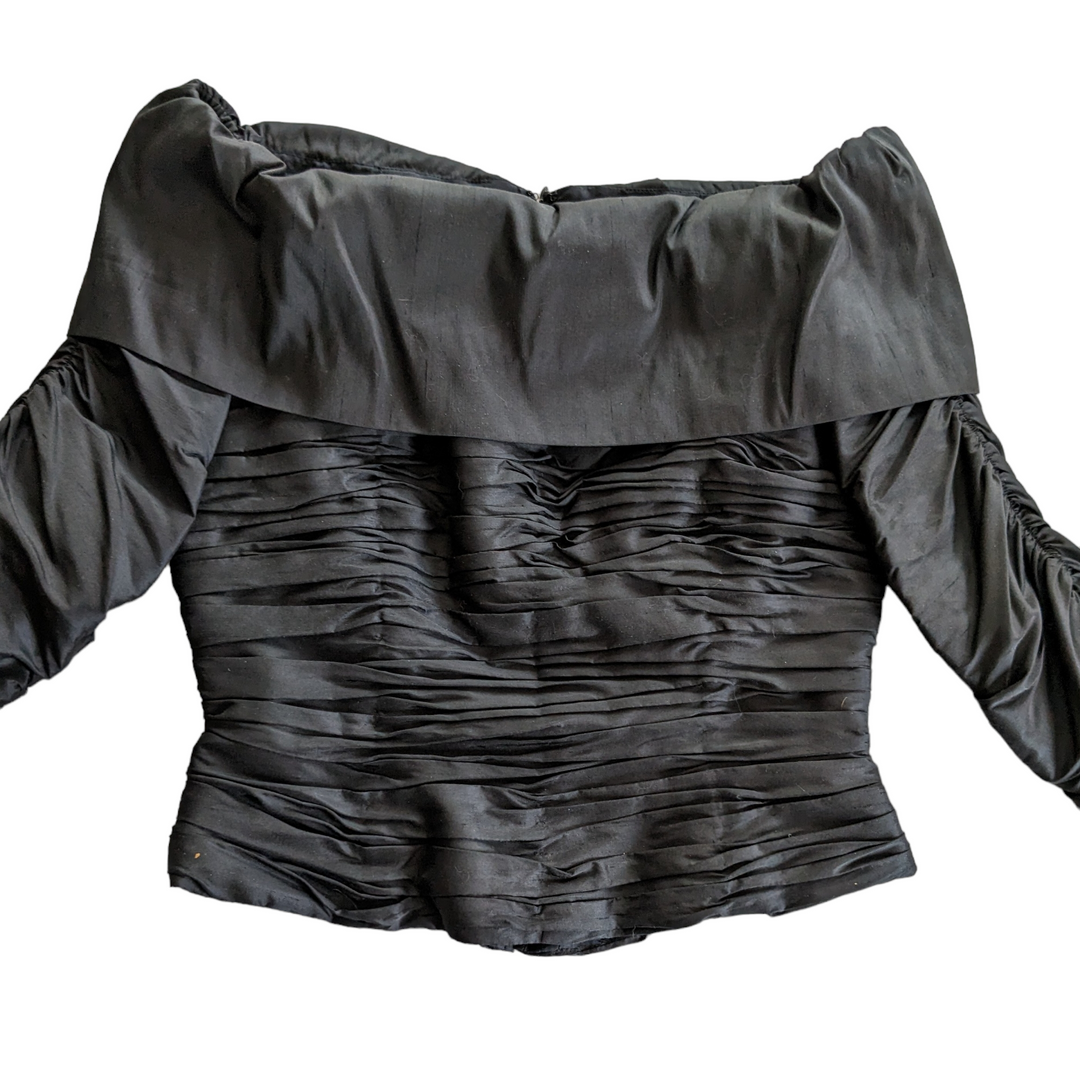 Sherwin's of Northfield Silk Evening Top Size 6