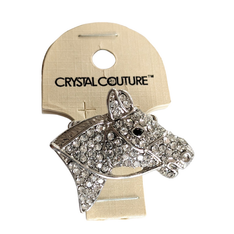 Crystal Couture Rhinestone Horse Expandable Ring