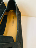 Lucky Brand Soft Black Leather Penny Loafer Size 8