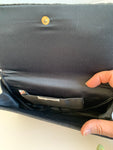 Lord & Taylor Black Multi Color Sequin Evening Bag