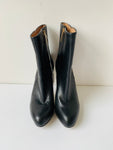 Louis et Cie Leather Black Boots Size 8.5