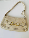 COACH Off White Lester Flap Handbag Style 11263