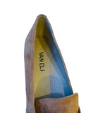 Vaneli Brown Suede Heeled Tianna Penny Loafer Size 9N