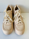 Earth Scenic Caper Cream Leather Comfort Sneaker Size 9