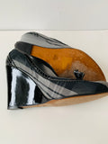 Moschino Cheap and Chic Plaid Wedge Shoe Size 38.5