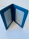 Louis Vuitton Leather Epi Blue Textured Wallet/Credit Card Case