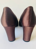 Enzo Angiolini Brown Beaded Pumps Size 6.5