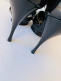 Claudio Merazzi Black Patent Platform Pump Size 38